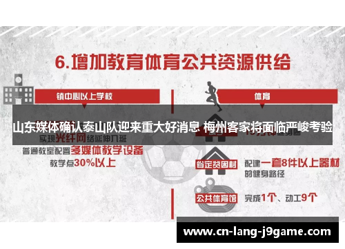 山东媒体确认泰山队迎来重大好消息 梅州客家将面临严峻考验